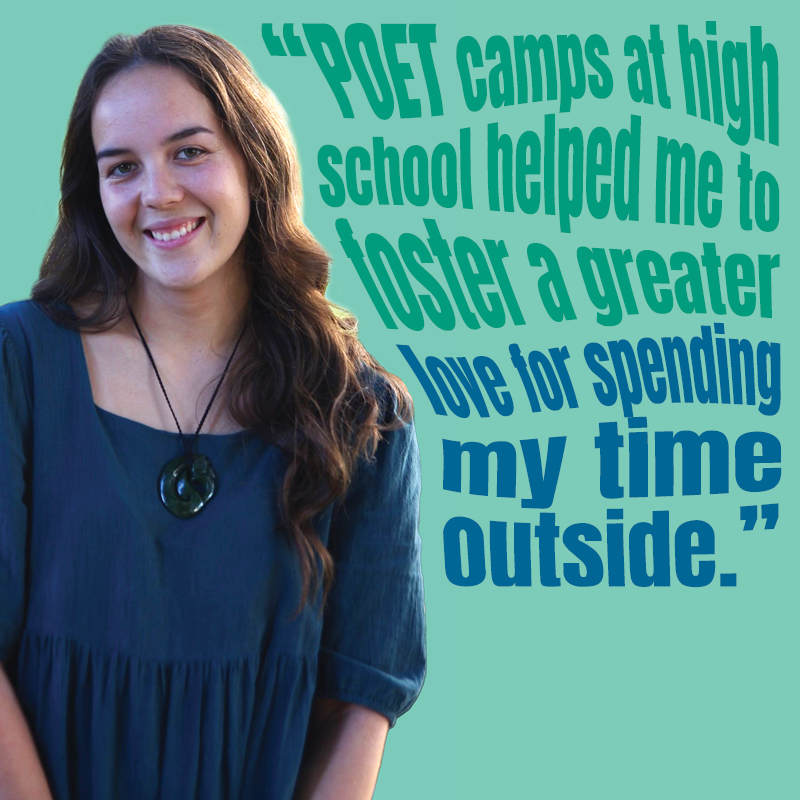 How outdoor education has impacted a student's life.